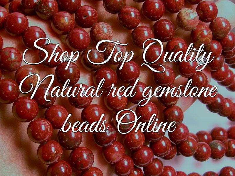 Where To Shop Top Quality Natural Red Gemstone Beads Online